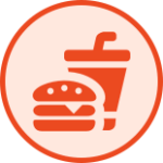 food and beverage industry icon.